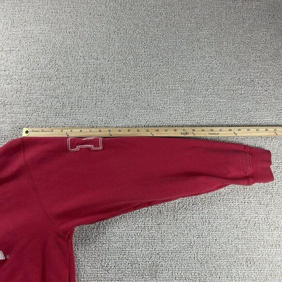 Colosseum University Of Nebraska Hooded Fleece Jacket Red Men's Size XL - Picture 6 of 7